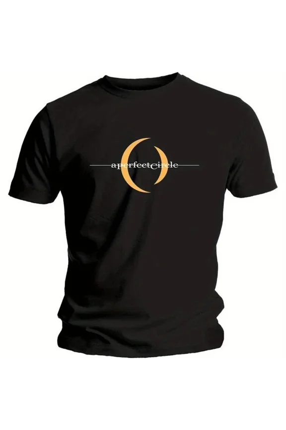 A Perfect Circle Rock Band Logo Black Unisex T-Shirt ,up to size 5XL