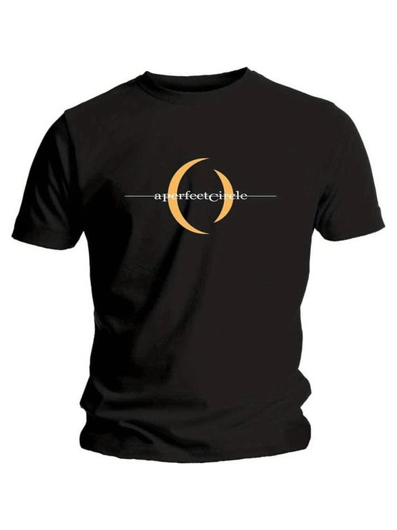 A Perfect Circle 'logo' Black Graphic Design For Everyday Style T-Shirt, Size S-5XL