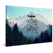 "A Perfect Day" Painting Print on Wrapped Canvas
