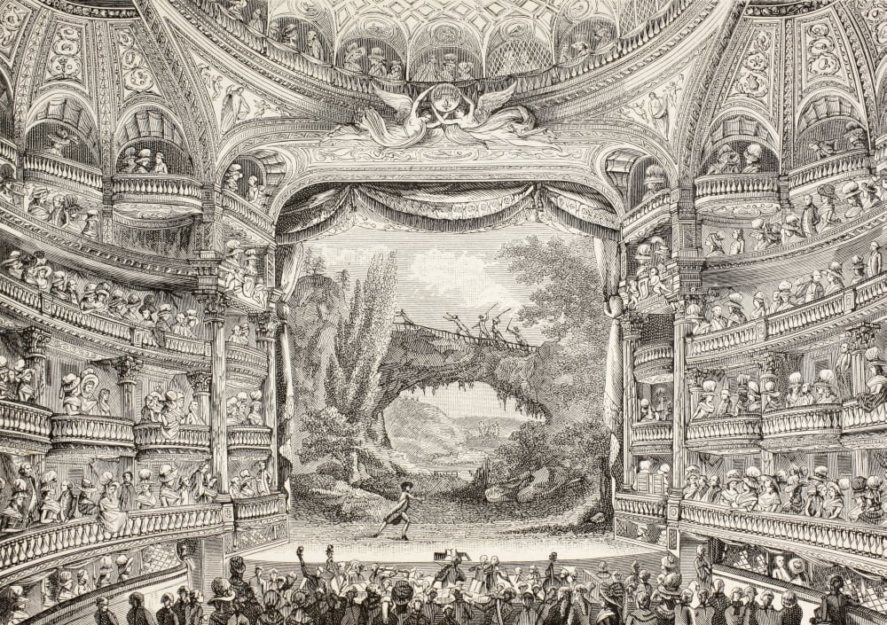 A Performance In The Th Canvas Art - Ken Welsh Design Pics (34 x 24)