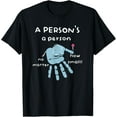 thumbnail image 1 of A Person Is A Person No Matter How Small Funny Elephant T-Shirt, 1 of 3