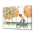 thumbnail image 1 of A Person Rides a Bike In Autumn Landscap Poster Decorative Painting Canvas Wall Art Living Room Posters Bedroom Painting,Frame-style,12x18inch(30x45cm), 1 of 8
