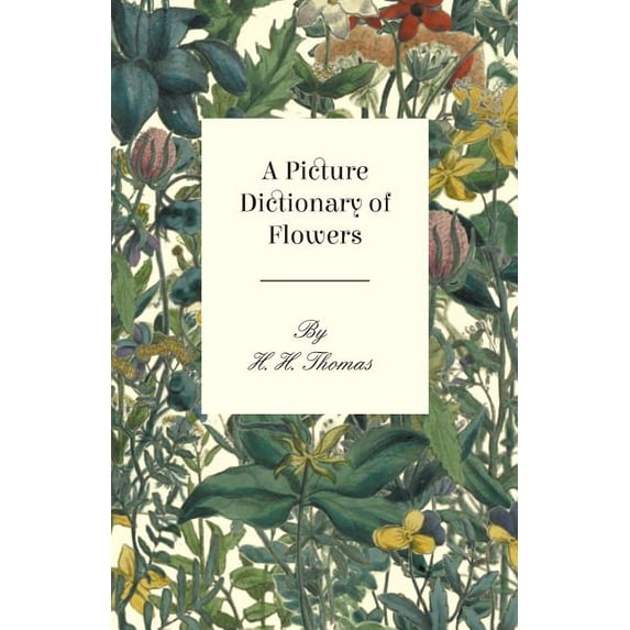 A Picture Dictionary of Flowers, (Paperback)
