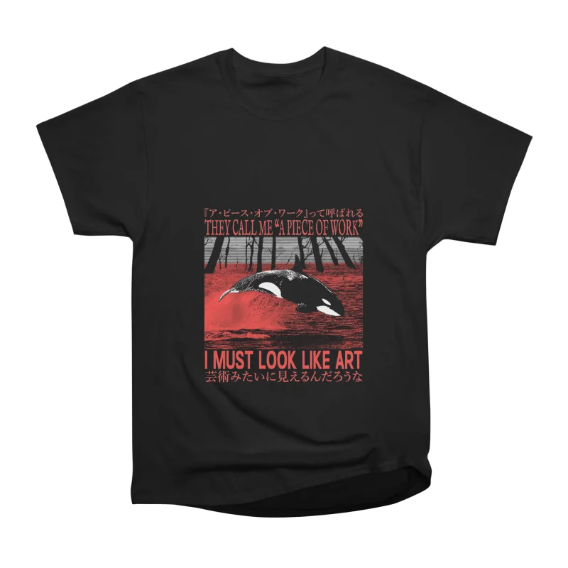 A Piece Of Work Orca T-Shirt Tee Gift For Him Merch For Her Apparel For ...