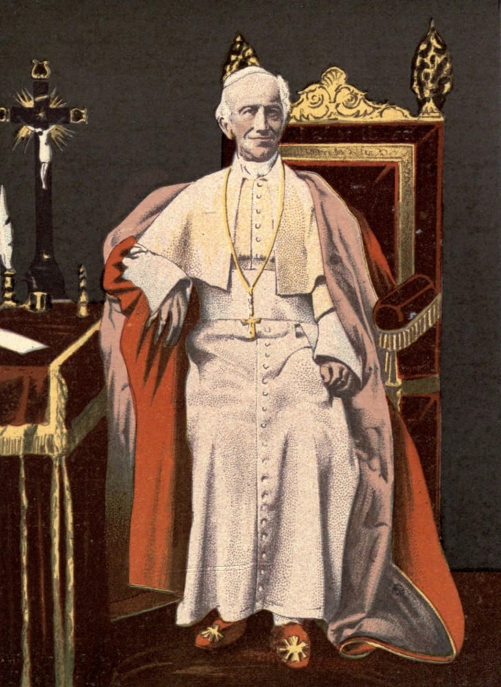 A Pilgrimage to Italy 1899 His Holiness Pope Leo XIII Canvas Art - Unknown (18 x 24)