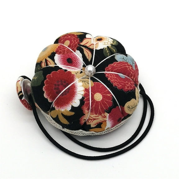 A Pin Ball Multi-Purpose Floral Wrist Pin Cushion Special Gift Decorative Sewing Machine