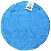 A Pinata 4 U Round Easy Set Up Pinata, Blue Party, 16, 104 oz
