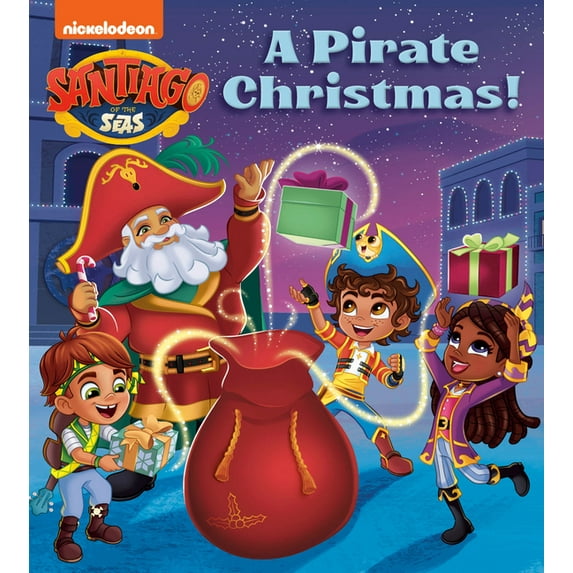 A Pirate Christmas! (Santiago of the Seas) (Board book)