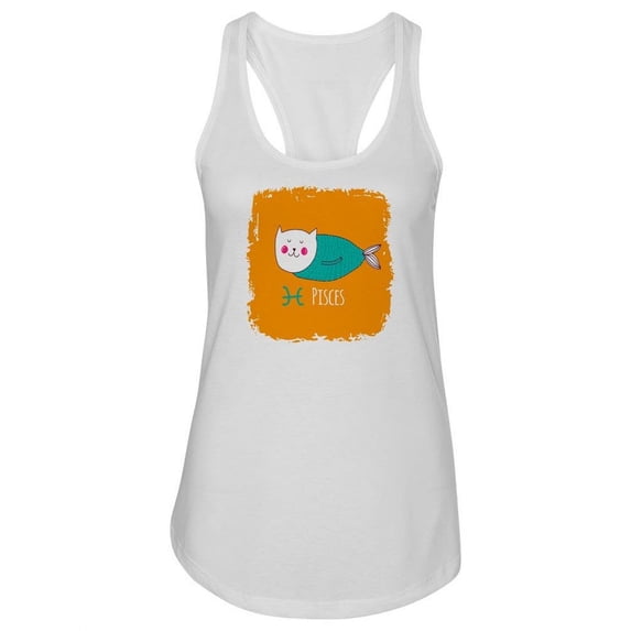 A Pisces Sign Tank Women -Image by Shutterstock, Female XX-Large