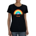 thumbnail image 1 of A Place To Feel Good Shaped T-Shirt Women -Image by Shutterstock, Female XX-Large, 1 of 4