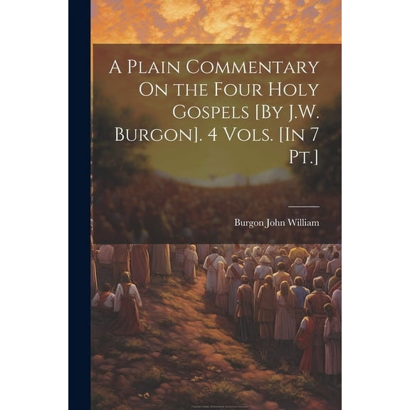 A Plain Commentary On the Four Holy Gospels [By J.W. Burgon]. 4 Vols. [In 7 Pt.] (Paperback)