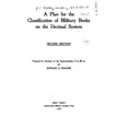thumbnail image 1 of A Plan for the Classification of Military Books on the Decimal System, (Paperback), 1 of 1
