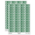 thumbnail image 1 of A Plus Good Work Teacher Student School Sticker Set - Dark Green - Matte Finish - 1.25" Mini, 1 of 7