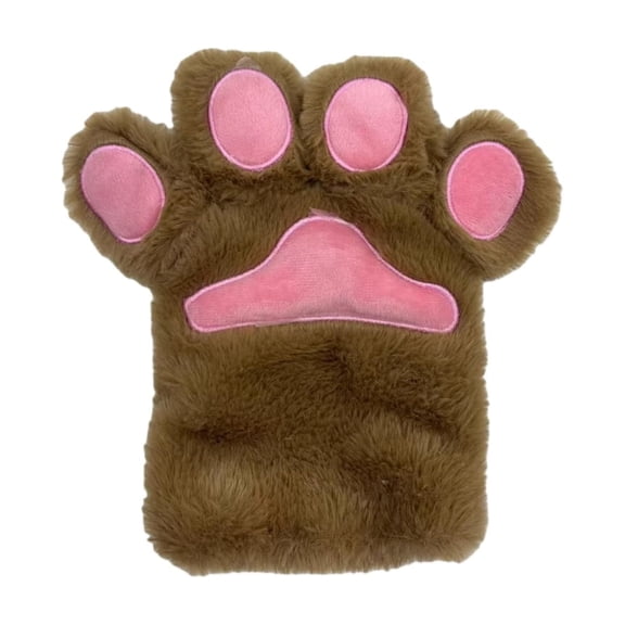 A Plush Cat Paw Glove With Sound Effect Single Glove For Novelty And Entertainment