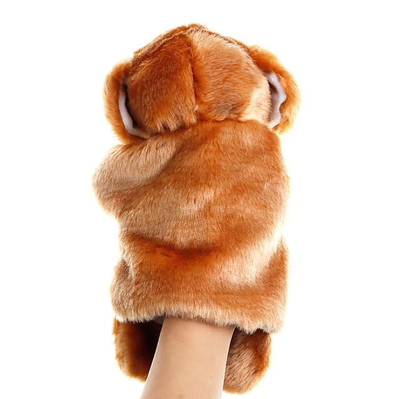 A Plush Dog Hand Puppet For Kindergarten Activities And Family Gatherings To Imitate Sounds
