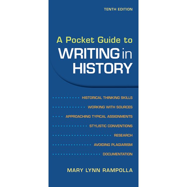 A Pocket Guide to Writing in History (Paperback)