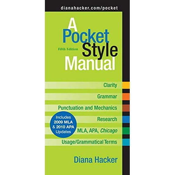 Pre-Owned A Pocket Style Manual, Fifth Edition