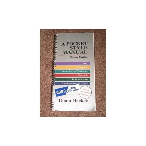 Pre-Owned A Pocket Style Manual