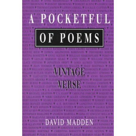 Pre-Owned A Pocketful of Poems: Vintage Verse (Paperback) 0155025449 9780155025448