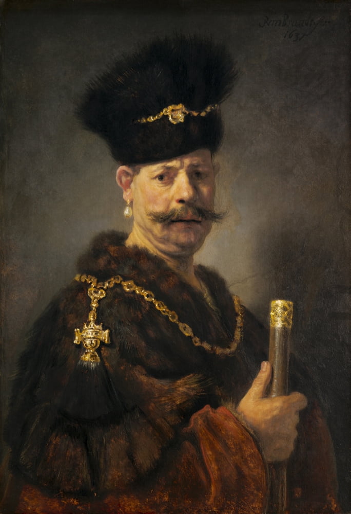 A Polish Nobleman Canvas Art - (18 x 24)