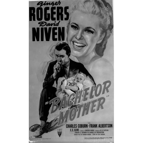 A Portrait From Bachelor Mother Photo Print (24 x 30)