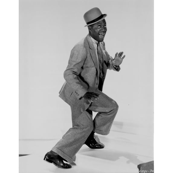 A Portrait Of Bill Robinson Dancing Photo Print (8 x 10)
