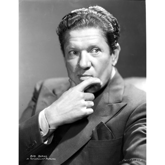 A Portrait Of Bob Burns Photo Print (8 x 10)