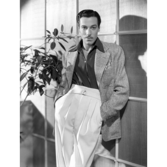 A Portrait Of Cesar Romero Photo Print (24 x 30)