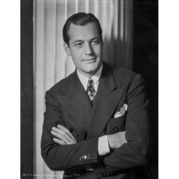 A Portrait Of Charles Starrett Photo Print (24 x 30)