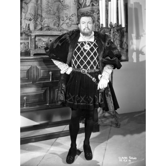 A Portrait Of Claude Rains in A Historical Costume Photo Print (8 x 10)