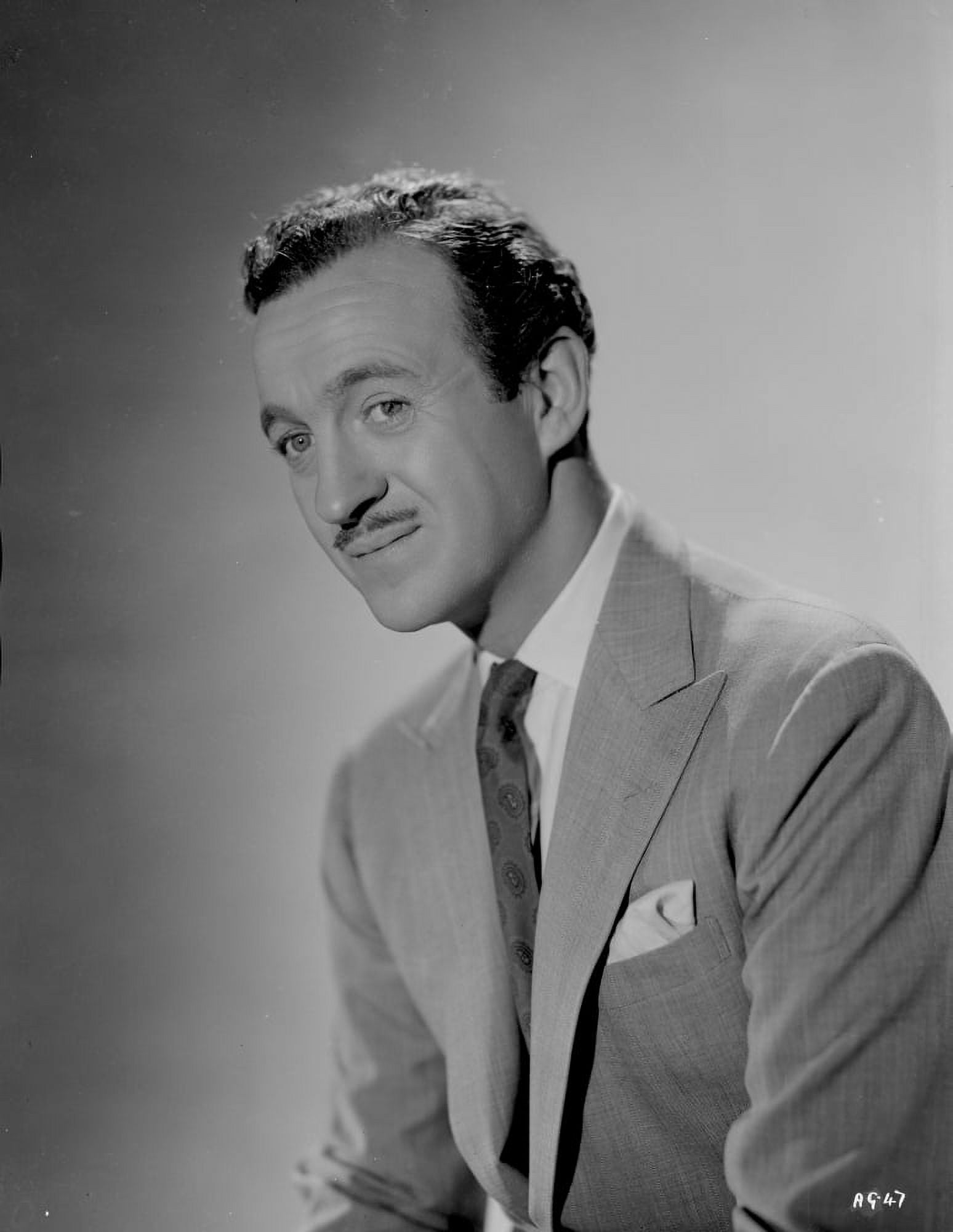 DAVID NIVEN (1910-1983). Scottish cinemactor For sale as Framed Prints,  Photos, Wall Art and Photo Gifts