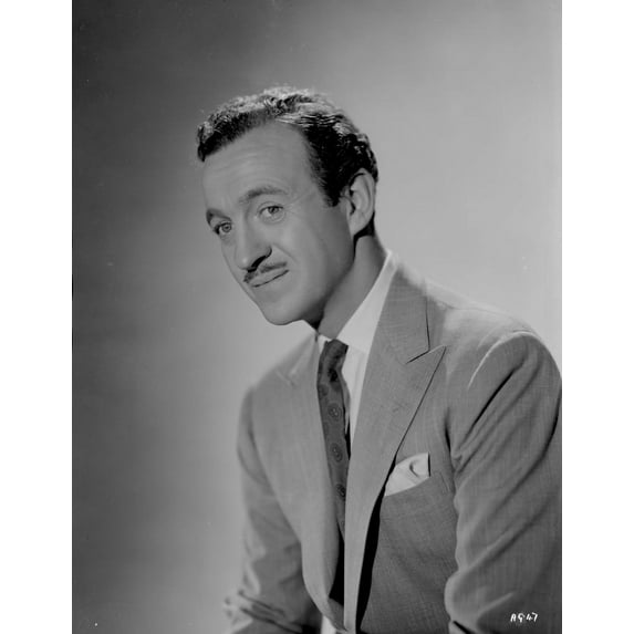 A Portrait Of David Niven Photo Print (8 x 10)