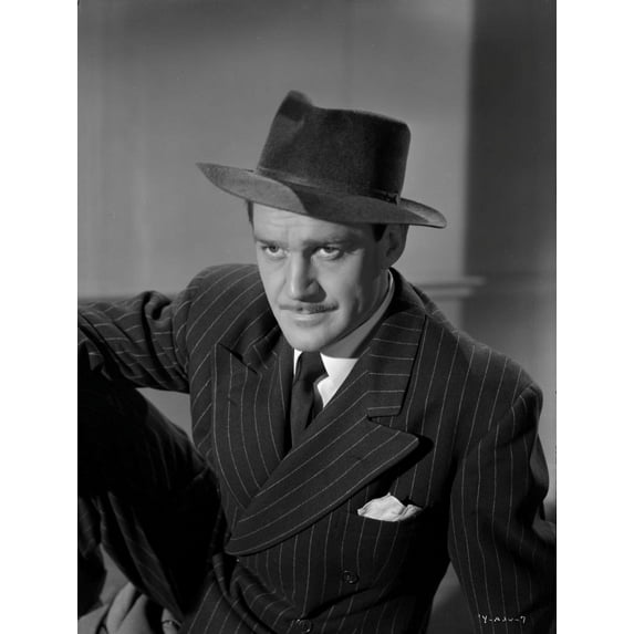 A Portrait Of Douglas Fowley Photo Print (24 x 30)