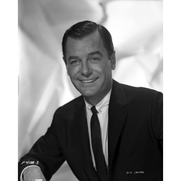 A Portrait Of Gig Young Photo Print (24 x 30)