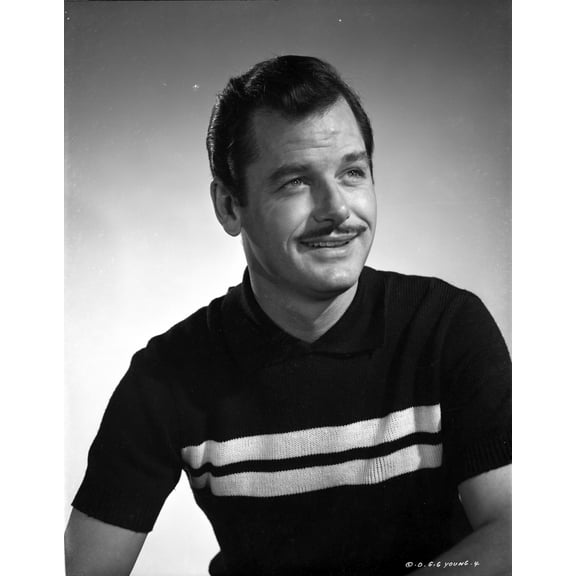 A Portrait Of Gig Young Photo Print (24 x 30)