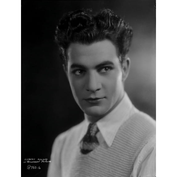 A Portrait Of Gilbert Roland Photo Print (24 x 30)