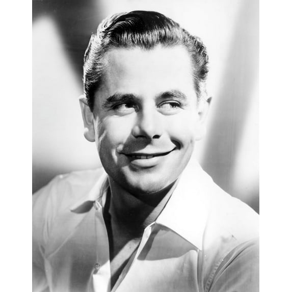A Portrait Of Glenn Ford Photo Print (24 x 30)