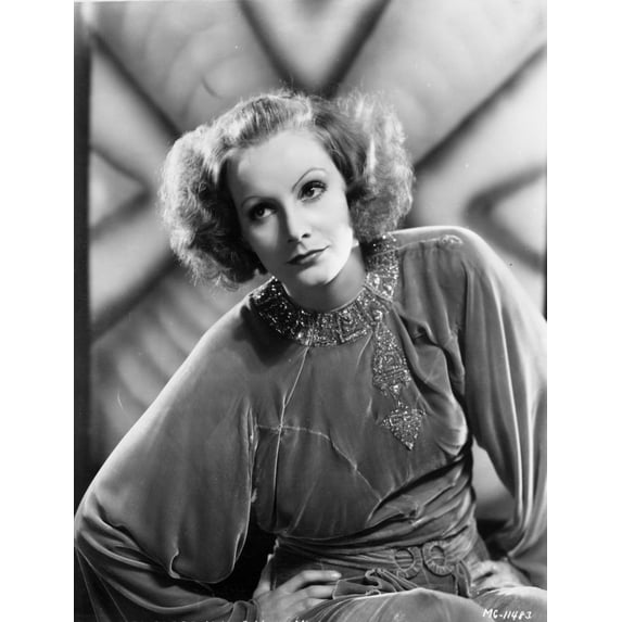 A Portrait Of Greta Garbo Photo Print (24 x 30)
