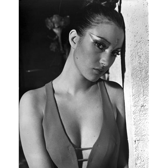 A Portrait Of Jane Seymour with Winged Eye Shadow Photo Print (8 x 10)