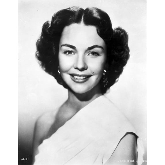 A Portrait Of Jennifer Jones Photo Print (8 x 10)