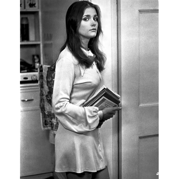A Portrait Of Margot Kidder Carrying Books Photo Print (8 x 10)