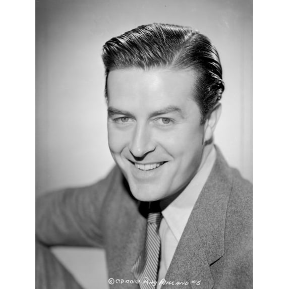 A Portrait Of Ray Milland Photo Print (24 x 30)