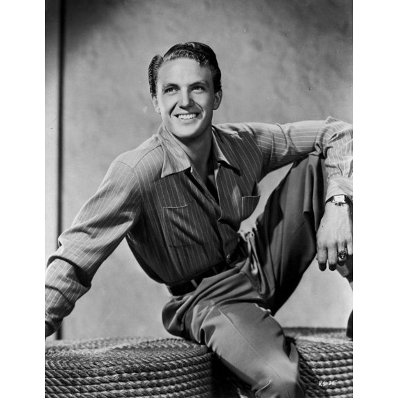 A Portrait Of Robert Stack Photo Print (8 x 10)