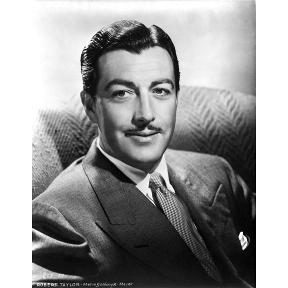 A Portrait Of Robert Taylor Photo Print (8 x 10)