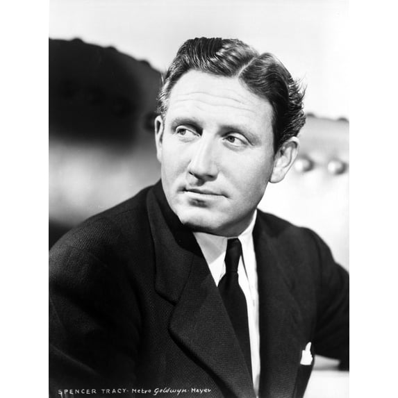 A Portrait Of Spencer Tracey Photo Print (24 x 30)