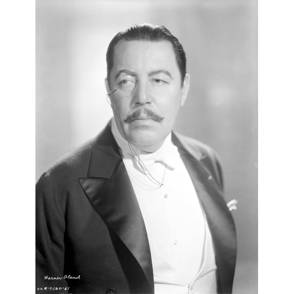 A Portrait Of Warner Oland Photo Print (8 x 10)