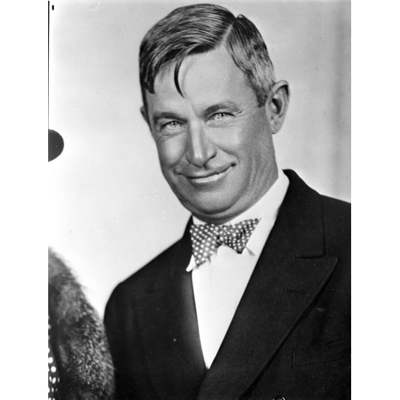 A Portrait Of Will Rogers Photo Print (8 x 10)