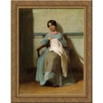 thumbnail image 1 of A Portrait of L?onie Bouguereau 20x24 Gold Ornate Wood Framed Canvas Art by Bouguereau, William Adolphe, 1 of 2