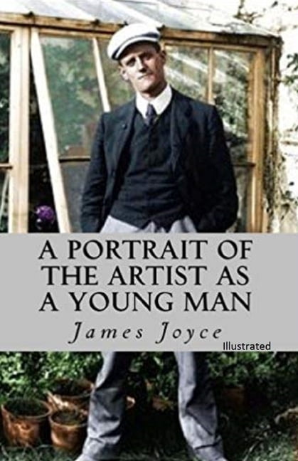 A Portrait of the Artist as a Young Man Illustrated (Paperback)