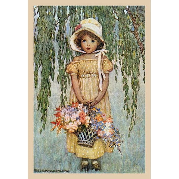 A Posy Fine art canvas print (20" x 30")